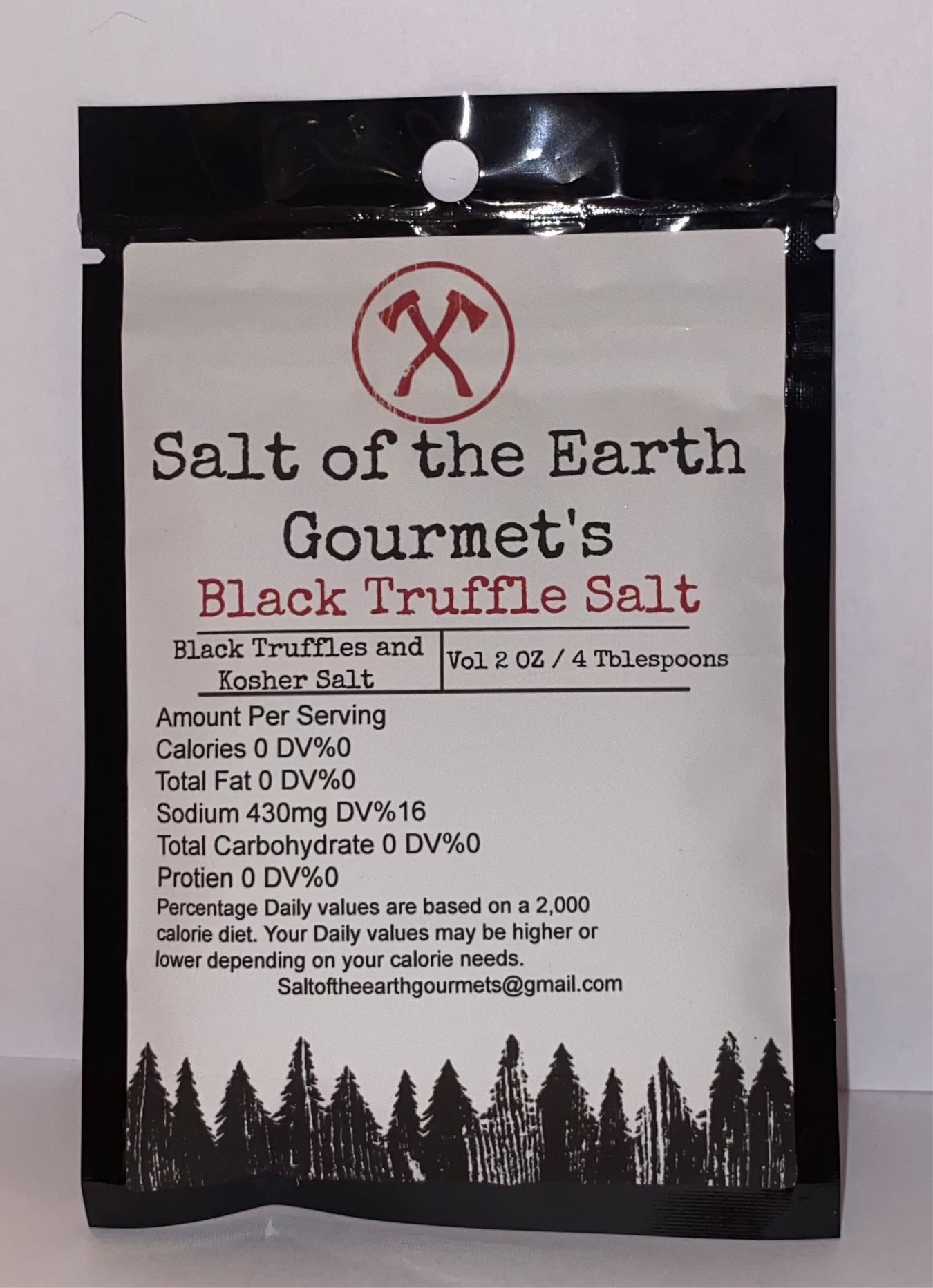 Truffles Salt- Oregon Black Truffle Kosher Salt